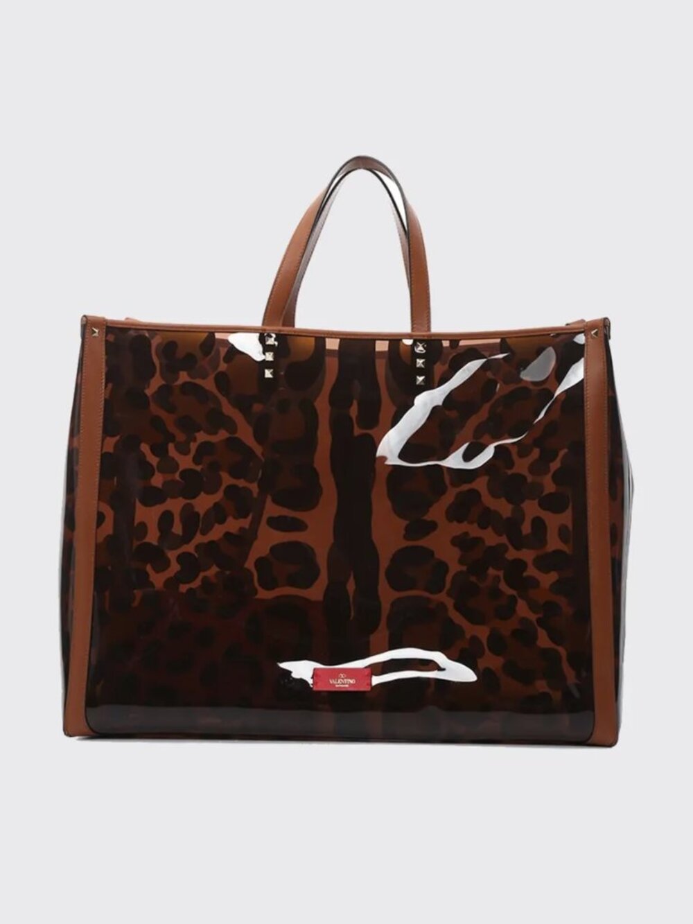 Valentino Garavani Grande Plage Polymeric Tote Bag, NEW